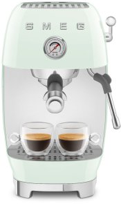 Ріжкова кавоварка Smeg Style Aesthetic Pastel Green Glossy Finishing (ECF03PGEU)