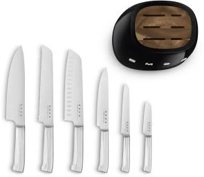 Фото: Набір ножів Smeg Retro Style 6pcs Black (KBSF02BL) № 5 | KTC