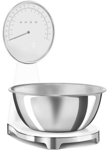 Ваги кухонні Smeg Style Aesthetic Glossy White (KSF01WHWW)
