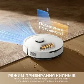 Фото: Робот-пилосос Dreame Bot F20 White (RLF41GA-Wh) № 11 | KTC