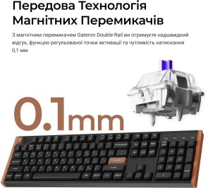 Клавіатура Keychron K10 HE Gateron Magnetic Switch RGB Black (K10H-F1-UA)