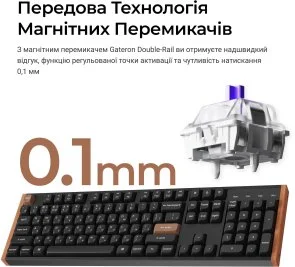 Фото: Клавіатура Keychron K10 HE Gateron Magnetic Switch RGB Black (K10H-F1-UA) № 8 | KTC