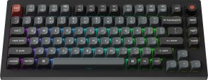 Клавіатура Keychron V1 8K Keychron Super Red Switch RGB Black (V1W-D1-UA)