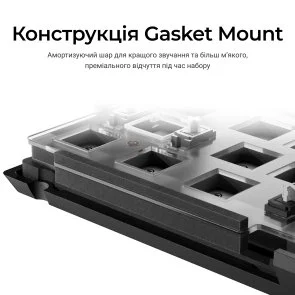 Фото: Клавіатура Keychron V1 8K Keychron Super Red Switch RGB Black (V1W-D1-UA) № 11 | KTC