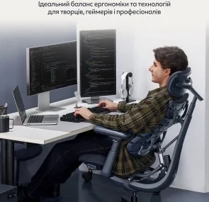 Фото: Крісло LiberNovo Omni Midnight Black (CP-GW-0000015-00-01) № 16 | KTC