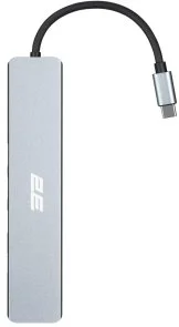 Фото: USB-хаб 2E W2681 8in1 Grey (2E-W2681) № 6 | KTC