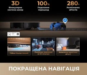 Фото: Робот-пилосос Dreame Bot X60 Ultra Complete White (RLX87DE-wh) № 14 | KTC
