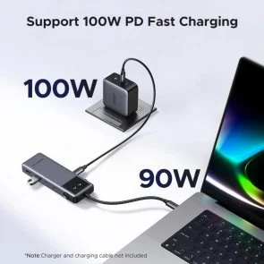 Фото: USB-хаб UGREEN CM888 Uno 6in1 Gray (35998) № 9 | KTC