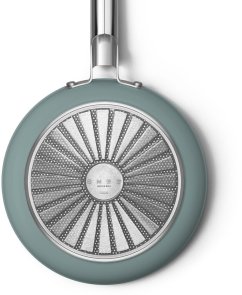 Сковорода Smeg 50S Retro Style 24cm Emerald Green Matte (FPF2402EGM)
