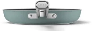 Фото: Сковорода Smeg 50S Retro Style 28cm Emerald Green Matte (FPF2802EGM) № 6 | KTC