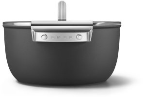 Каструля Smeg 50S Retro Style 5.4L Black Matte (CSF2412BLM)