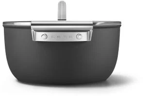 Фото: Каструля Smeg 50S Retro Style 5.4L Black Matte (CSF2412BLM) № 3 | KTC