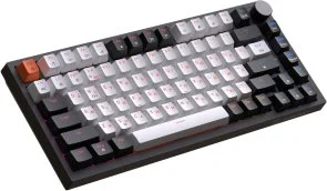 Фото: Клавіатура GamePro MK160 V2 Warden QLAB Sakura ENG/UKR USB Black (MK160-V2-B-QS) № 4 | KTC