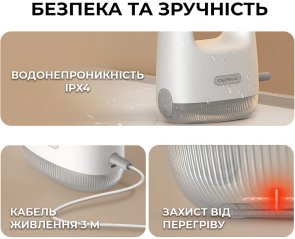Пароочисник DEERMA Handheld Steam Cleaner (DEM-ZQ01)