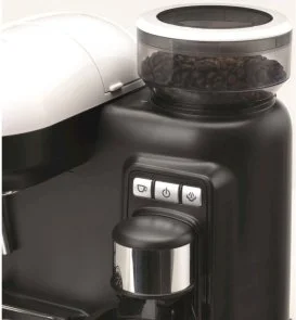 Фото: Ріжкова кавоварка Ariete 1318 Black/White (00M131801AR0) № 3 | KTC