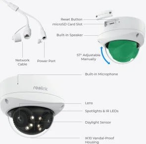 Фото: Камера Reolink Duo Series P757 Duo 3V PoE (P757 (Duo 3V PoE)) № 18 | KTC