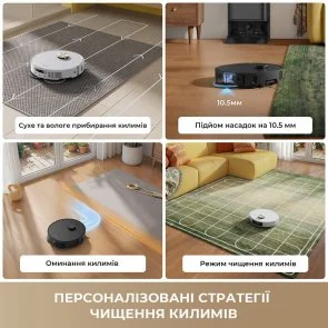 Фото: Робот-пилосос Dreame Bot L50 Ultra AE White (RLL51SE-wh) № 6 | KTC