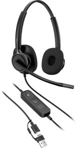 Фото: Гарнітура HP Poly Mission 425 Stereo Black (C01B3AA) № 7 | KTC