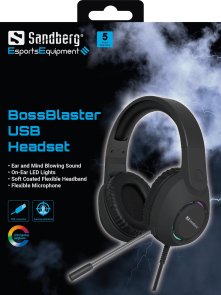 Гарнітура Sandberg BossBlaster Black (126-49)