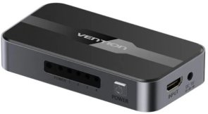 Сплітер Vention HDMI 1x4 v1.4 3D 4K/30hz Black (A12B0-EU)