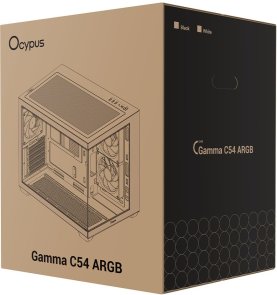 Корпус Ocypus Gamma C54 ARGB Black with window (GAMMA-C54-BKD300XX-GL)