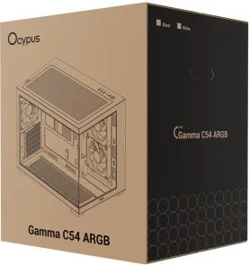 Фото: Корпус Ocypus Gamma C54 ARGB Black with window (GAMMA-C54-BKD300XX-GL) № 12 | KTC