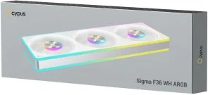 Фото: Кулер Ocypus Sigma F36 ARGB White (SIGMA-F36-WH3AM00X-GL) № 9 | KTC