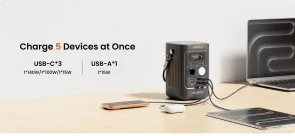 Фото: Зарядна станція Jackery Explorer 300D 300W 288Wh (21-0001-000356) № 4 | KTC