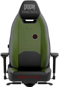 Фото: Крісло Noblechairs Legend Doom The Dark Ages Edition Green (NBL-LGD-PU-DDA) № 4 | KTC
