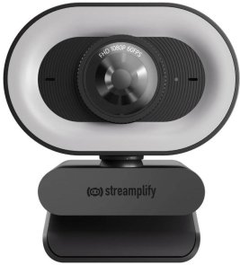 Веб-камера Streamplify CAM PLUS-FHD-2M60-LIGHT, Black