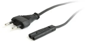 Фото: Кабель живлення Cablexpert PC-184/2 1.8m Black (PC-184/2 1,8метра) № 2 | KTC