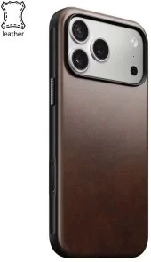 Фото: Чохол Nomad for Apple iPhone 17 Pro - Modern Leather Horween Rustic Brown (NM014292858) № 3 | KTC