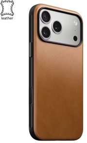 Чохол Nomad for Apple iPhone 17 Pro - Modern Leather English Tan (NM014315858)