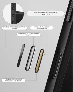 Чохол Nomad for Apple iPhone 17 Pro - Rugged Black (NM014063858)