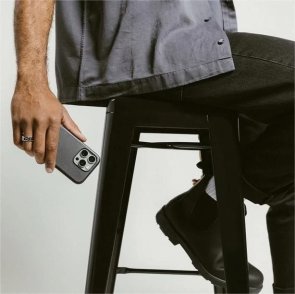Чохол Nomad for iPhone 16 Pro Max - Modern Leather Back (NM01693185)