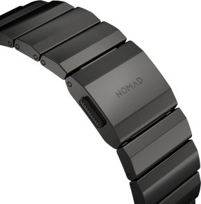 Ремінець Nomad for Apple Watch 46/49mm - Steel Graphite Hardware Graphite (NM1A41BXS0)