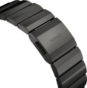 Фото: Ремінець Nomad for Apple Watch 46/49mm - Steel Graphite Hardware Graphite (NM1A41BXS0) № 6 | KTC