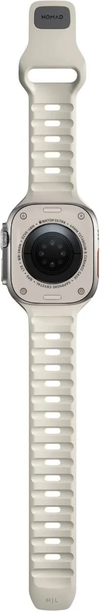 Фото: Ремінець Nomad for Apple Watch 46mm/49mm - Sport Band Stone (NM014896858) № 5 | KTC