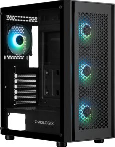 Корпус ProLogix Glower GM-07RBA Black with window