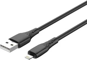 Фото: Кабель ColorWay 3A AM / Lightning 2m Black (CW-CBUL095-BK) № 3 | KTC