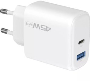 Зарядний пристрій Proove Silicone Power 2 45W White (WCSP24110002)
