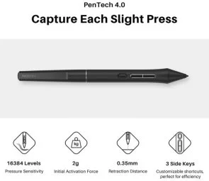 Фото: Графічний монітор Huion Kamvas 13 Gen 3 + Glove (GS1333) № 6 | KTC