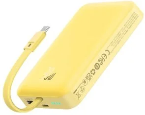 Фото: Батарея універсальна Baseus Magnetic Mini 30W 10000mAh Yellow (P1002210BY23-00) № 5 | KTC