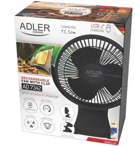 Фото: Вентилятор Adler AD 7342 Black (AD7342B) № 5 | KTC