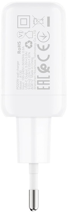 Зарядний пристрій Acefast A130 20W White (6974316284659)