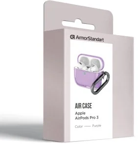 Фото: Чохол ArmorStandart for Apple Airpods Pro 3 - Air Purple (ARM88269) № 3 | KTC