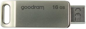 Флешка USB GOODRAM OTG ODA3 16GB Grey (ODA3-0160S0R11)