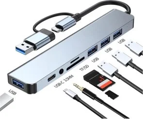 Фото: USB-хаб Dynamode 8in1 BYL-2218TU № 2 | KTC