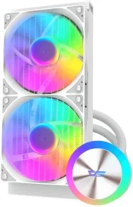 Фото: Система рідинного охолодження DARKFLASH DG240 White (DG240 WHITE) № 3 | KTC