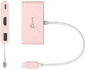 Фото: USB-хаб J5create 3in1 JCA379ER-N Earth Rose № 3 | KTC